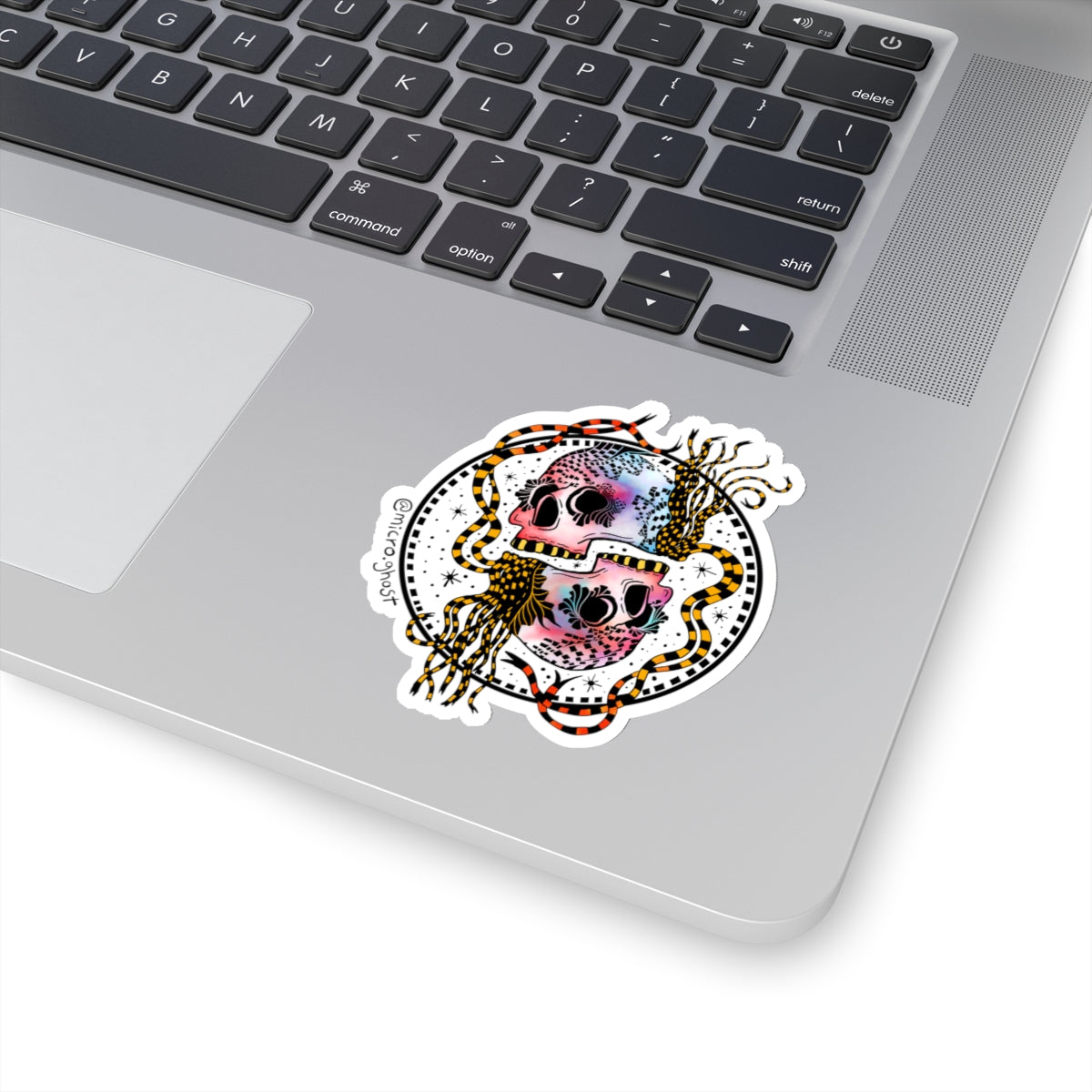 Gemini Skulls Sticker (COLOR)