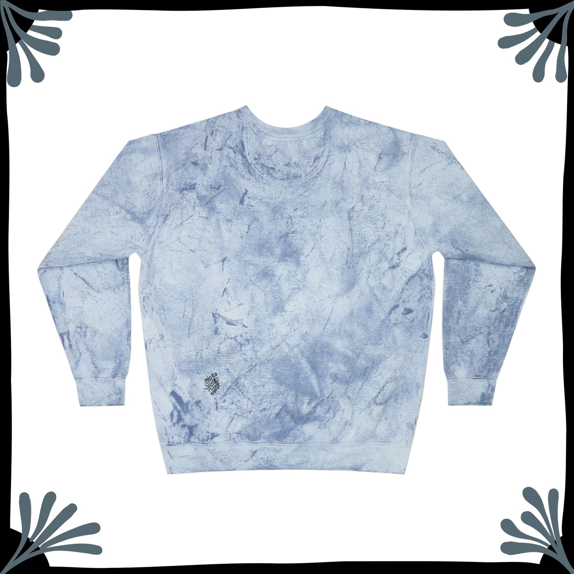 Unisexy Color Blast Crewneck Sweatshirt | TWIN SKULLS