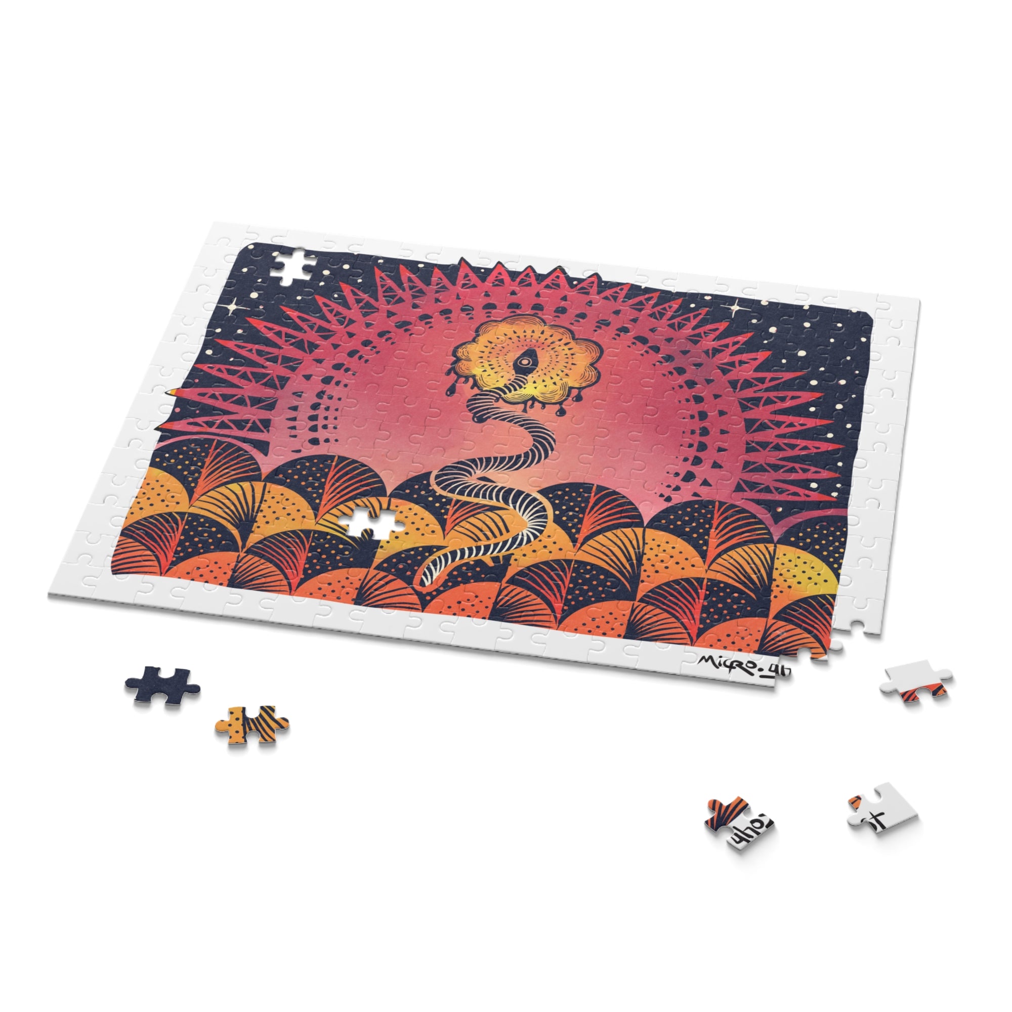 Cosmic Serpent Puzzle