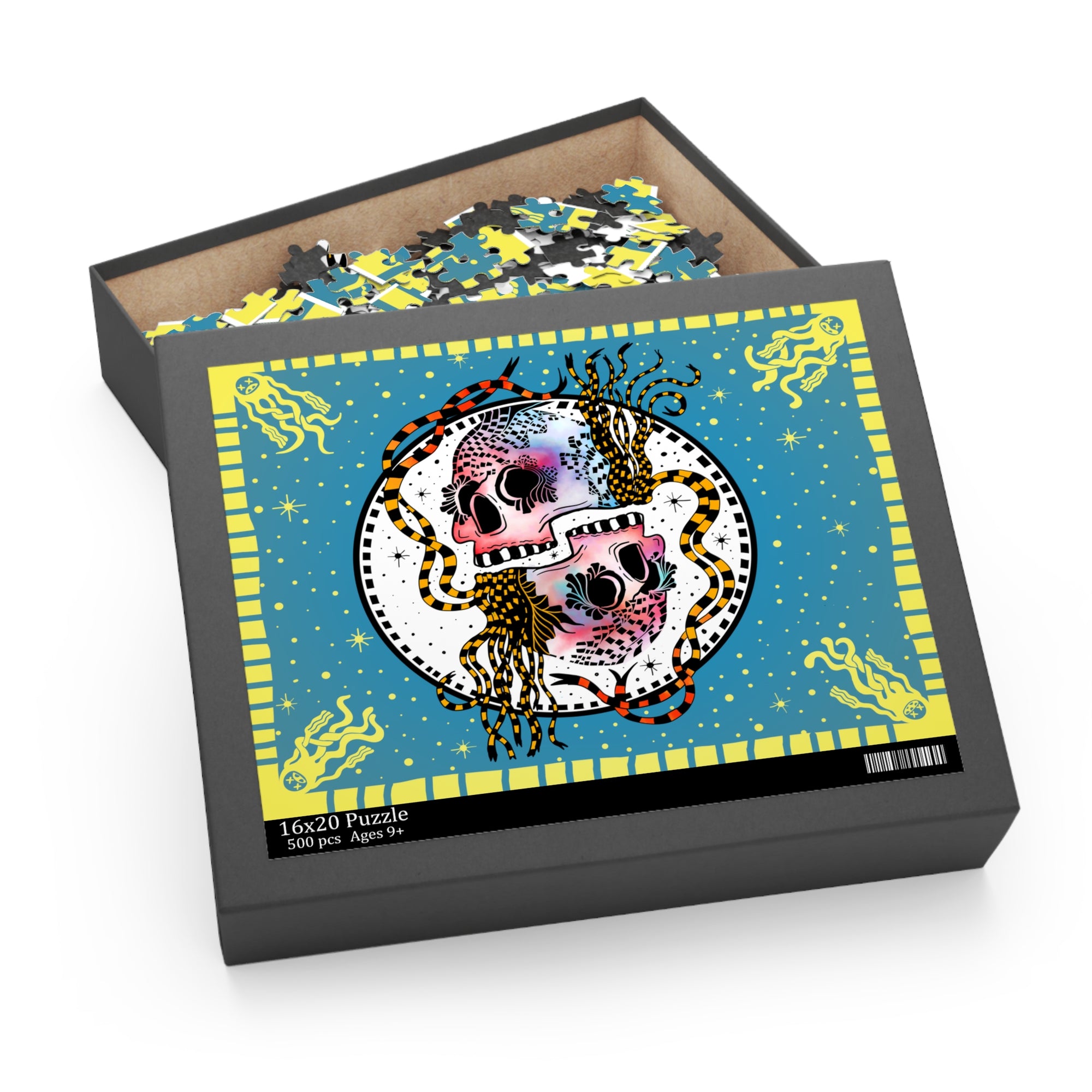 Gemini Skulls Puzzle (Color)