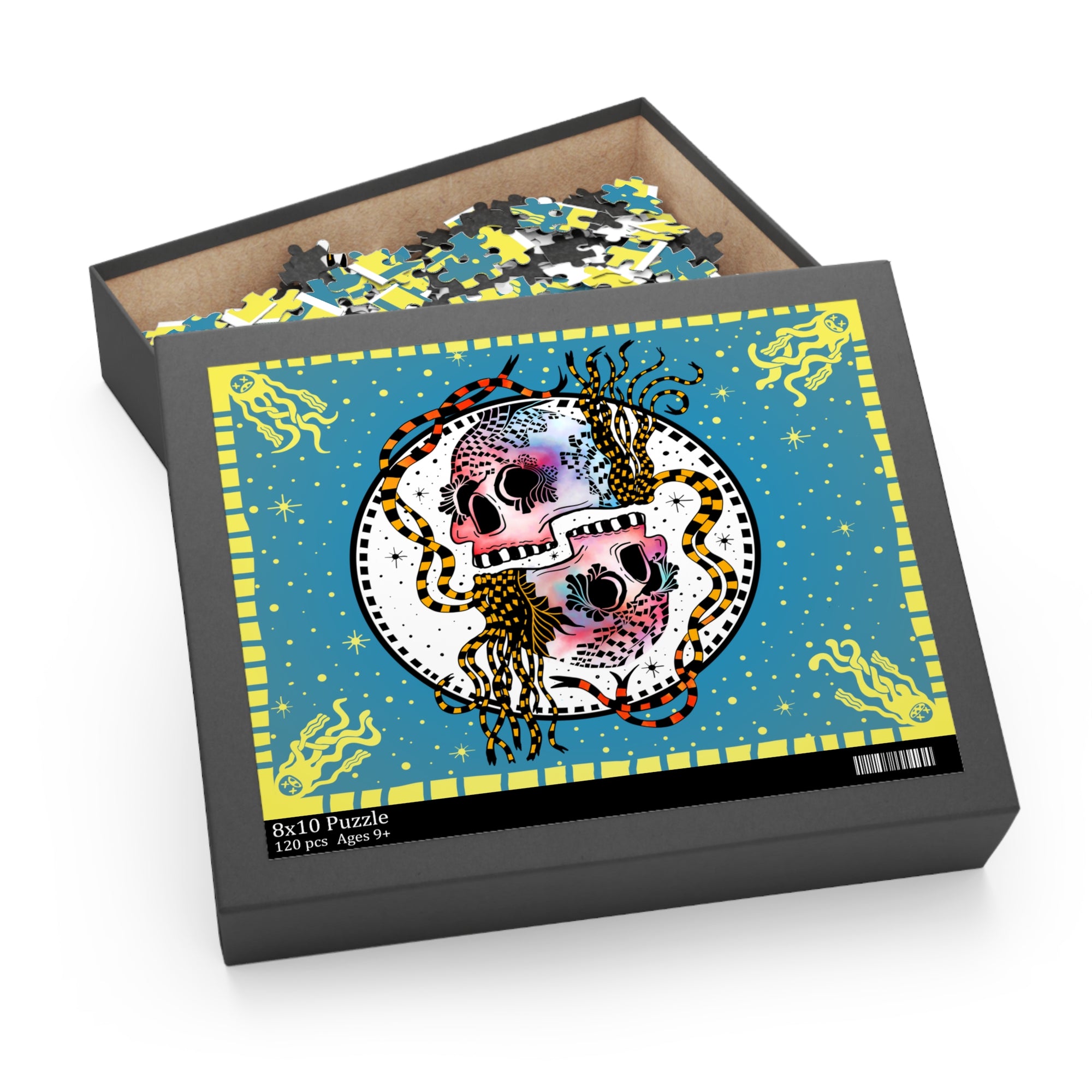 Gemini Skulls Puzzle (Color)