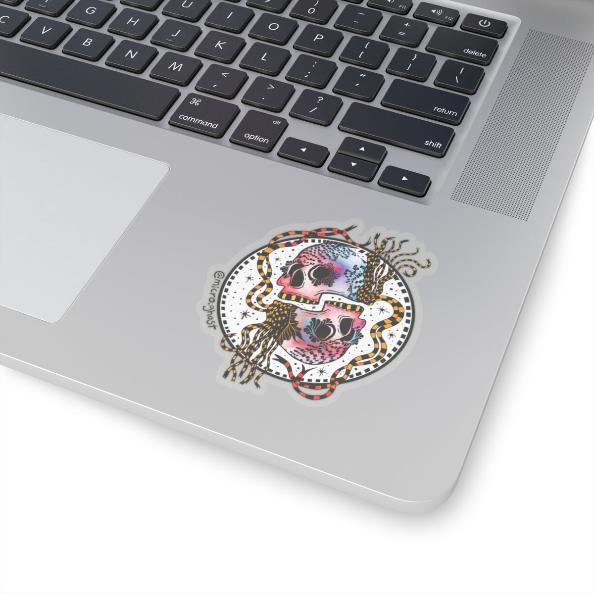 Gemini Skulls Sticker (COLOR)