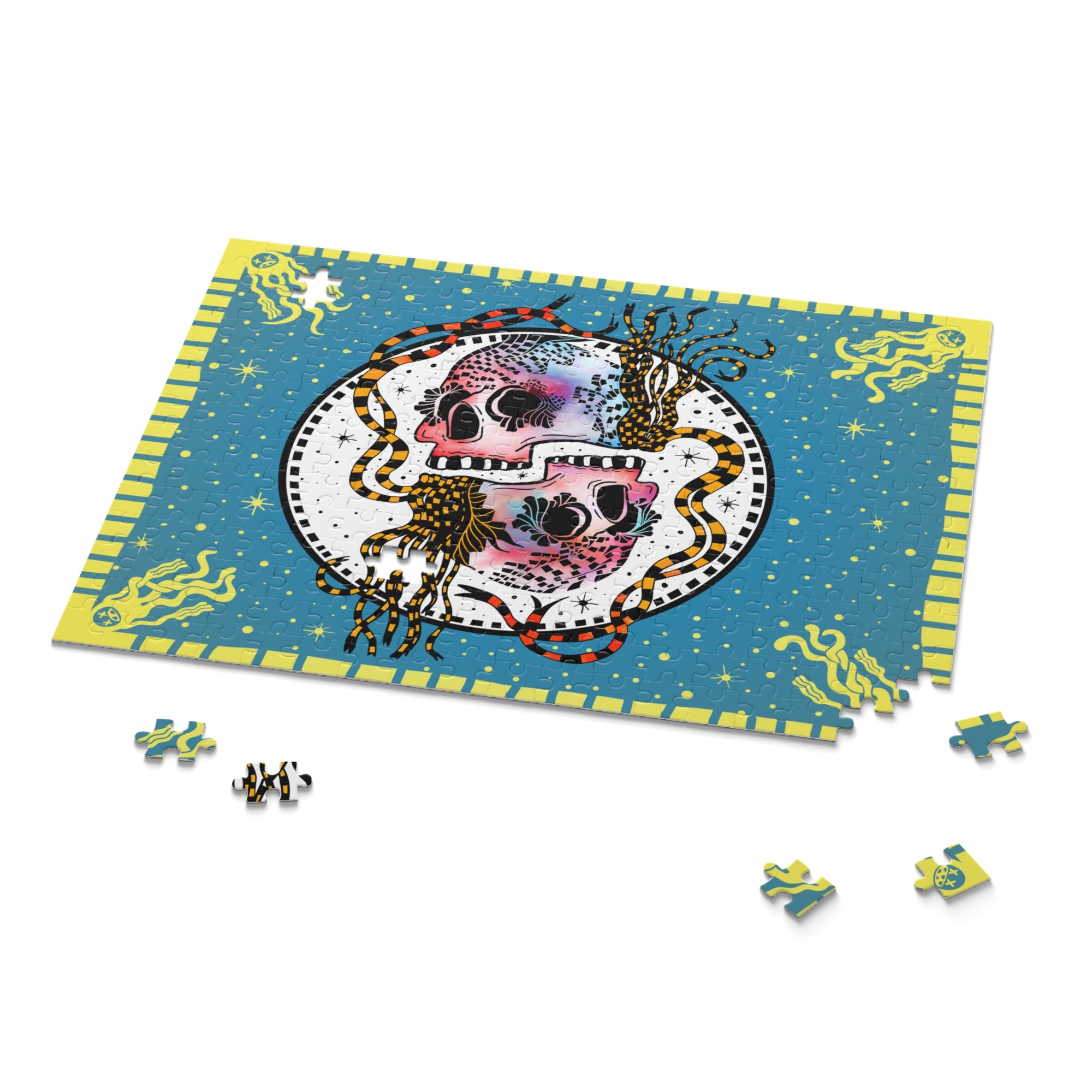 Gemini Skulls Puzzle (Color)