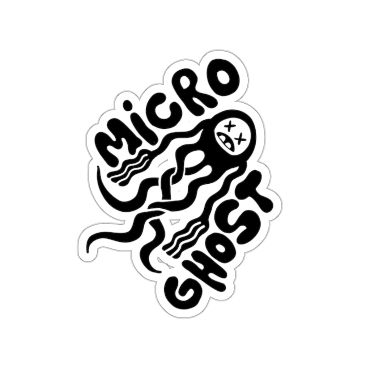 Micro Ghost Sticker