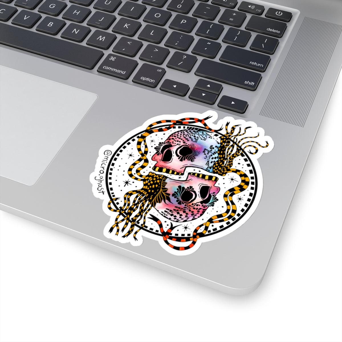 Gemini Skulls Sticker (COLOR)