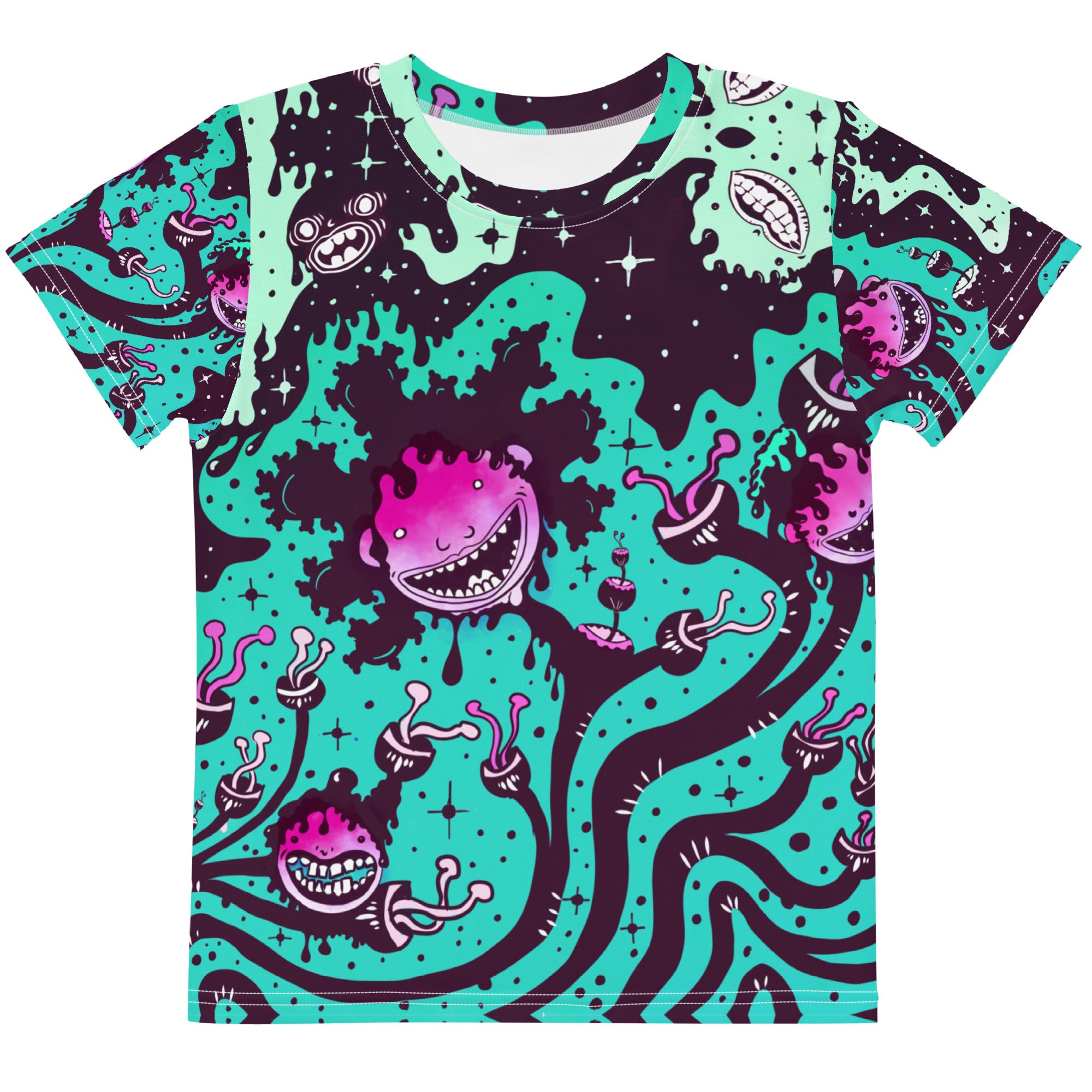 Cosmic Face Plant Kids t-shirt