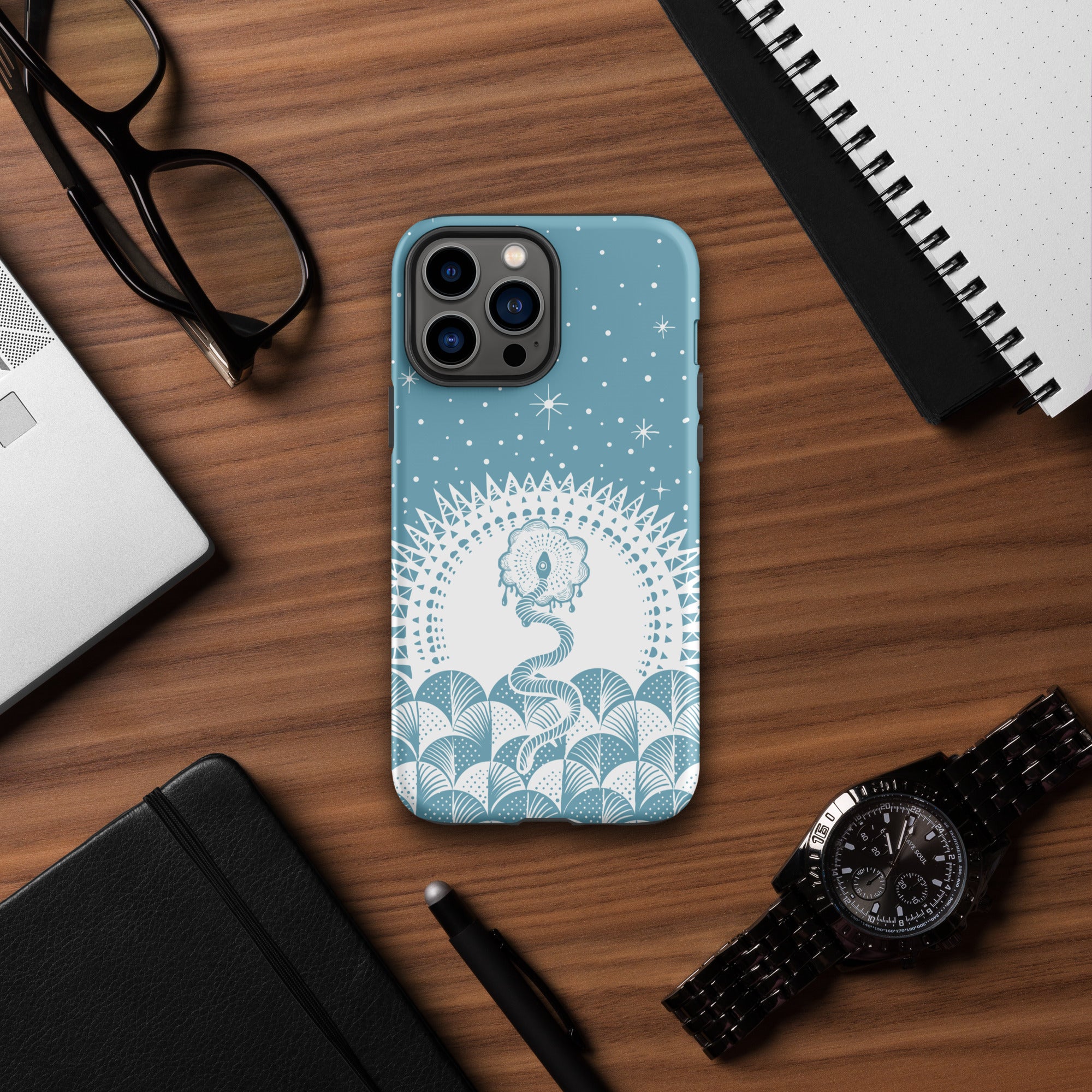 Cosmic Serpent Tough Case for iPhone® (SKY)